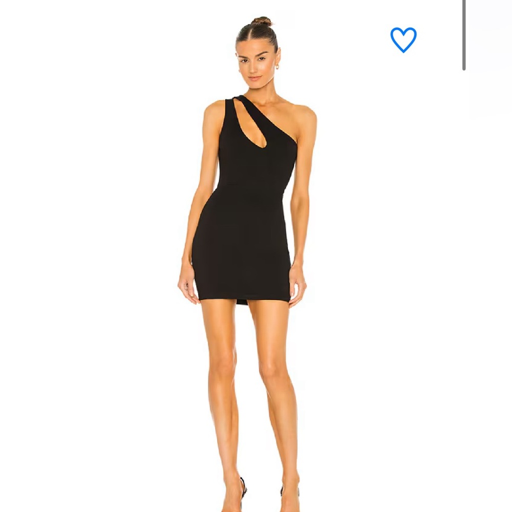 Superdown nava asymmetrical mini dress